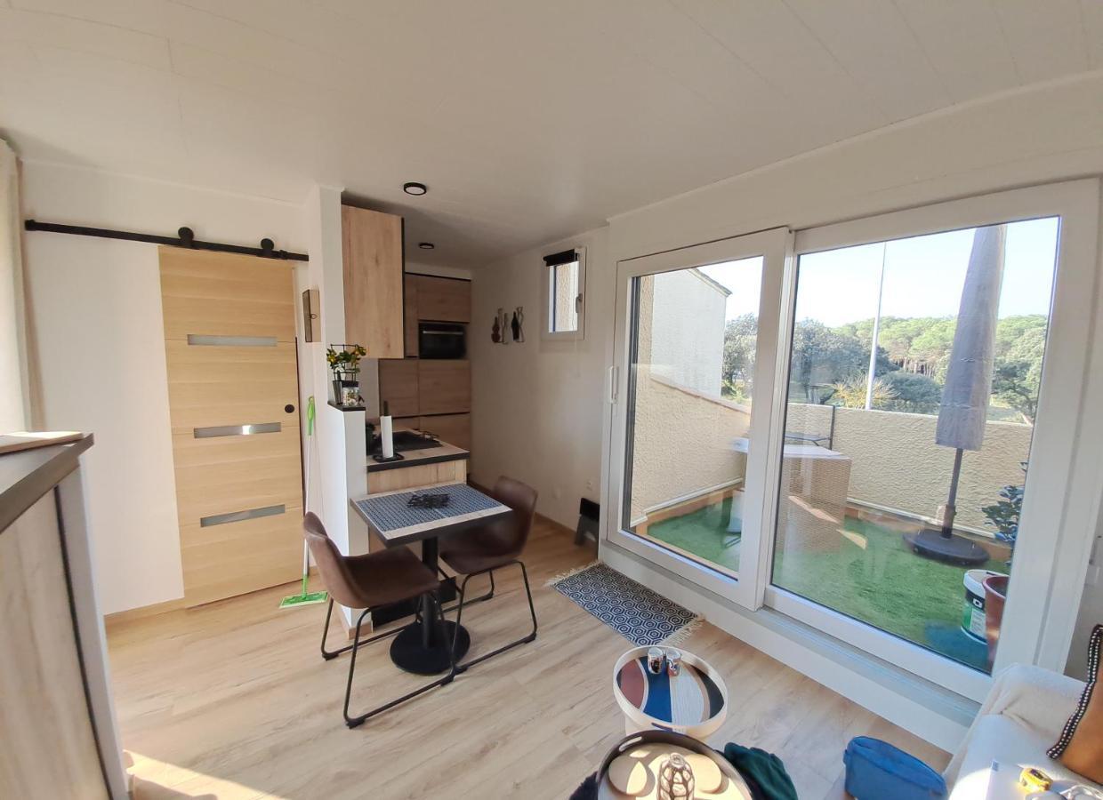 Studio Climatise Cosy Avec Grande Piscine Chauffee Agde Extérieur photo